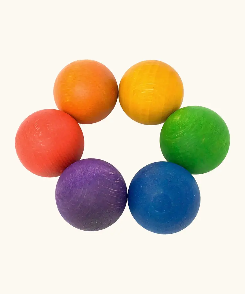 Grapat 6 Coloured Wooden Balls 1
