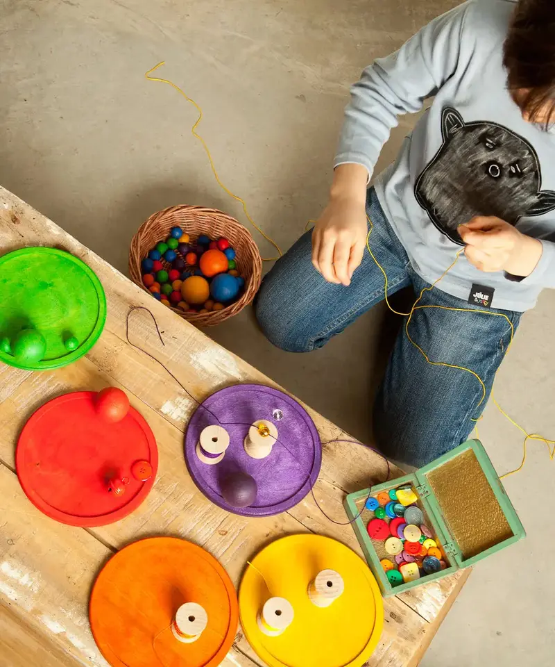 Grapat 6 Coloured Wooden Balls 2