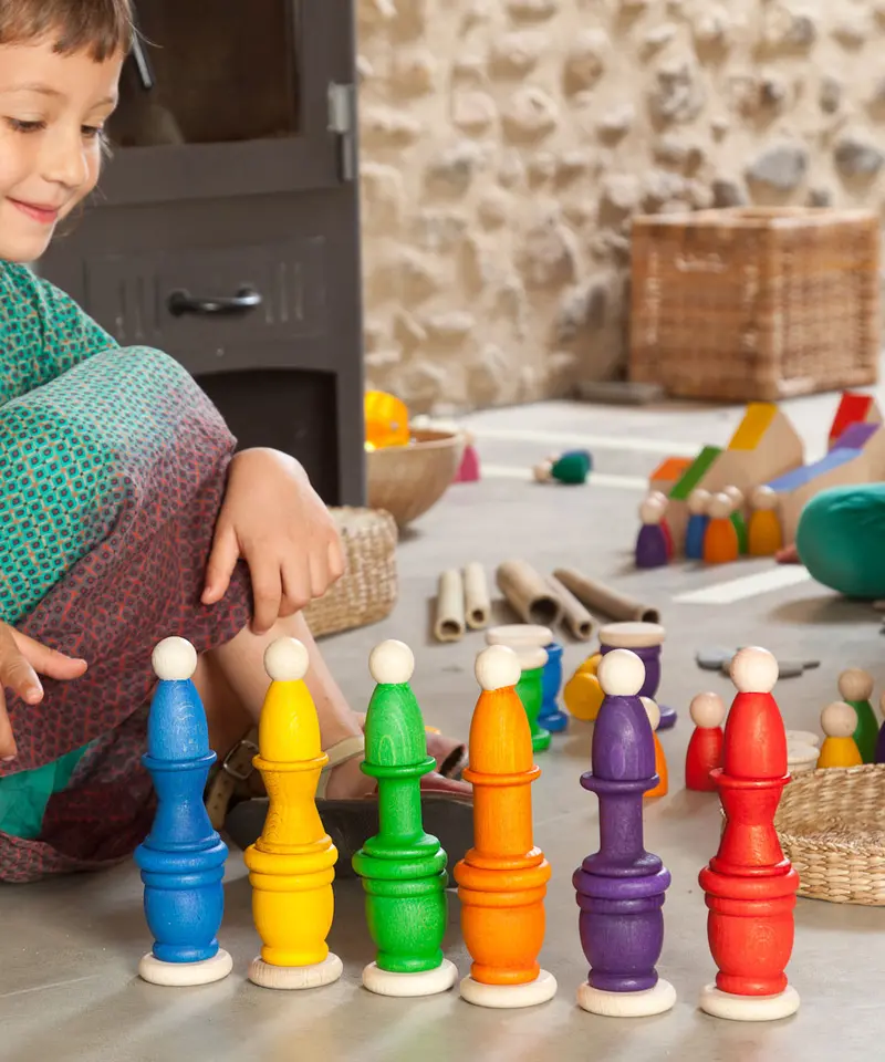 Grapat 6 Mates Wooden Loose Parts 2