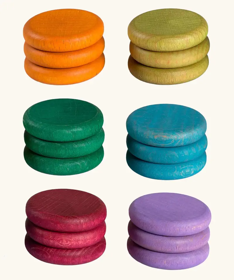 Grapat Earth Tone Coins 6 Colours 1