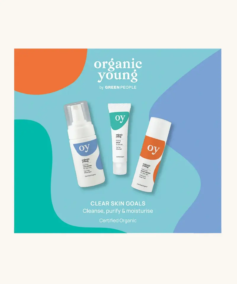 Green People Oy! Organic Teen Skin Goals Gift Set Box 1