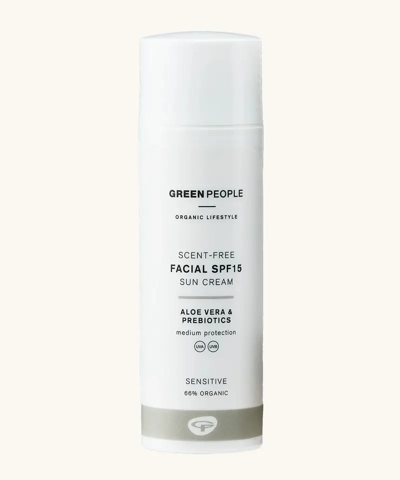Green People Scent Free Facial Spf15 Sun Cream - 50Ml 1