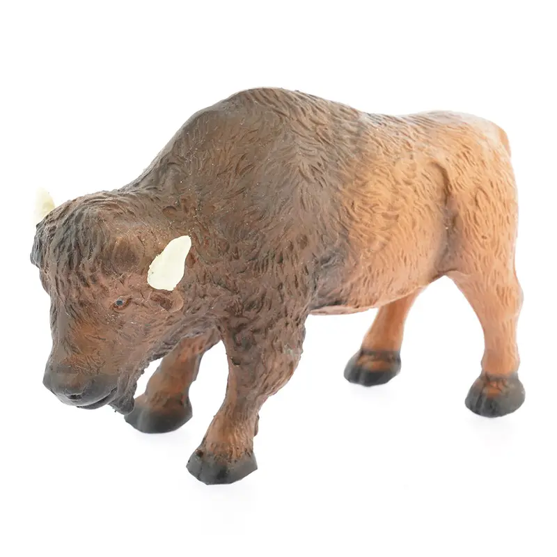 Green Rubber Toys Bison 1