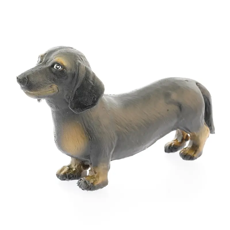 Green Rubber Toys Dachshund 1