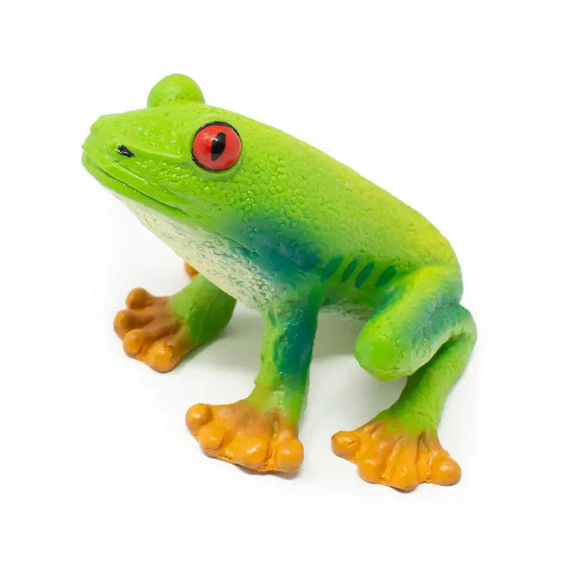Green Rubber Toys Green Tree Frog 1