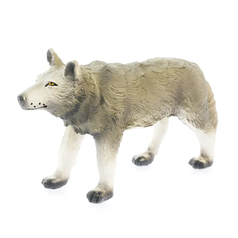 Green Rubber Toys Wolf 1