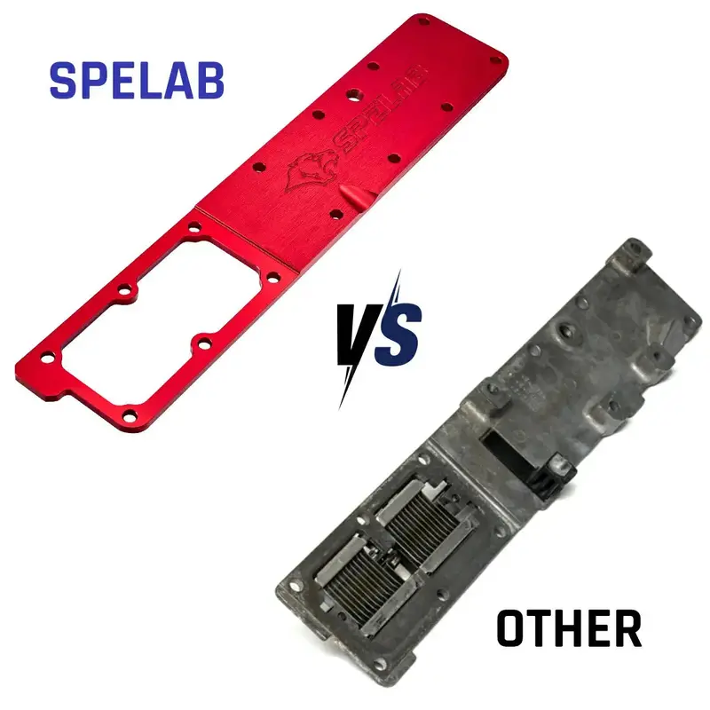 Grid Heater Delete/Upgrad Plate For 2007-2024 Ram 2500/3500 6.7L Diesel | Spelab 2