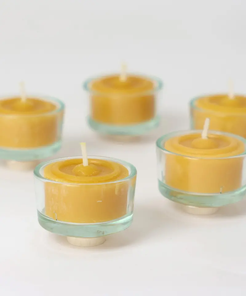 Grimm's 100% Beeswax Tealights 1