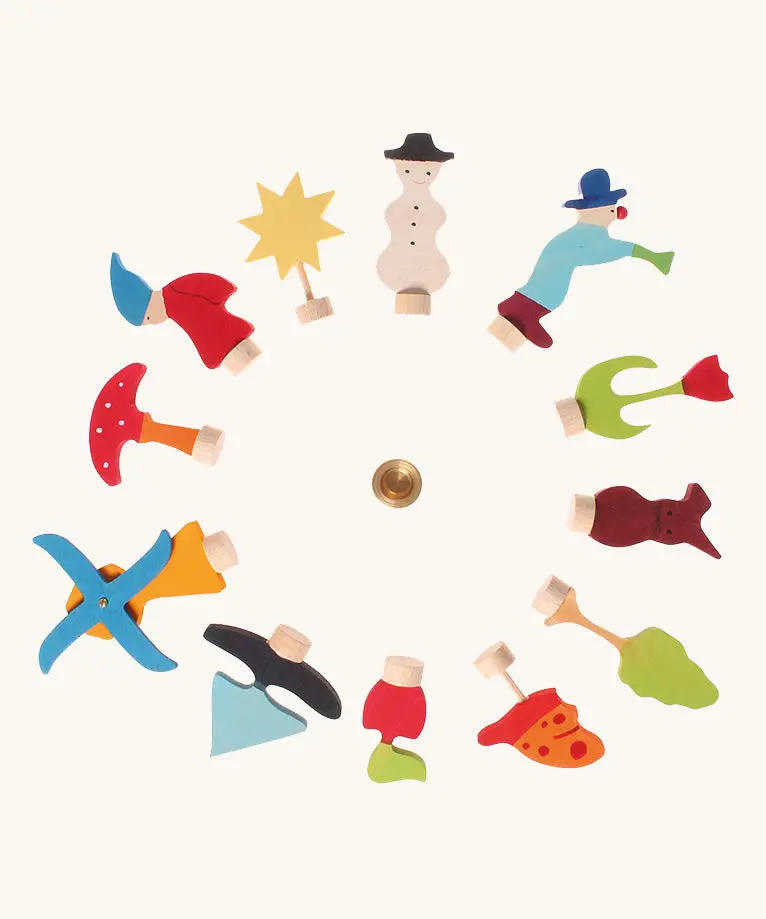 Grimm's 12 Assorted Decorative Figures 1