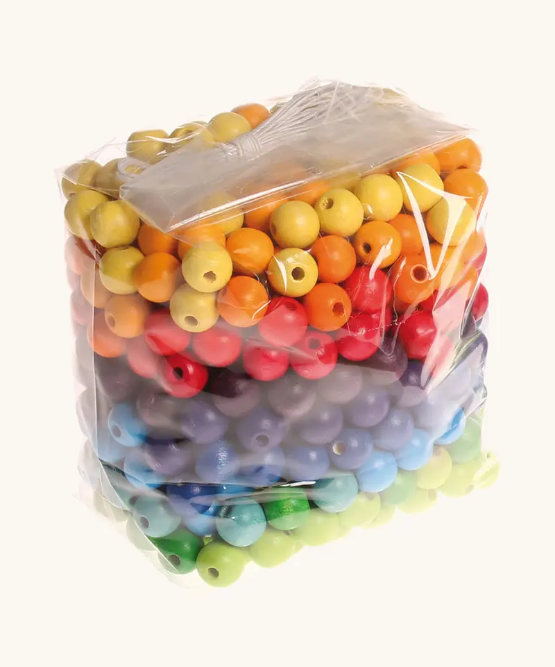 Grimm's 480 Coloured Beads 12Mm 1
