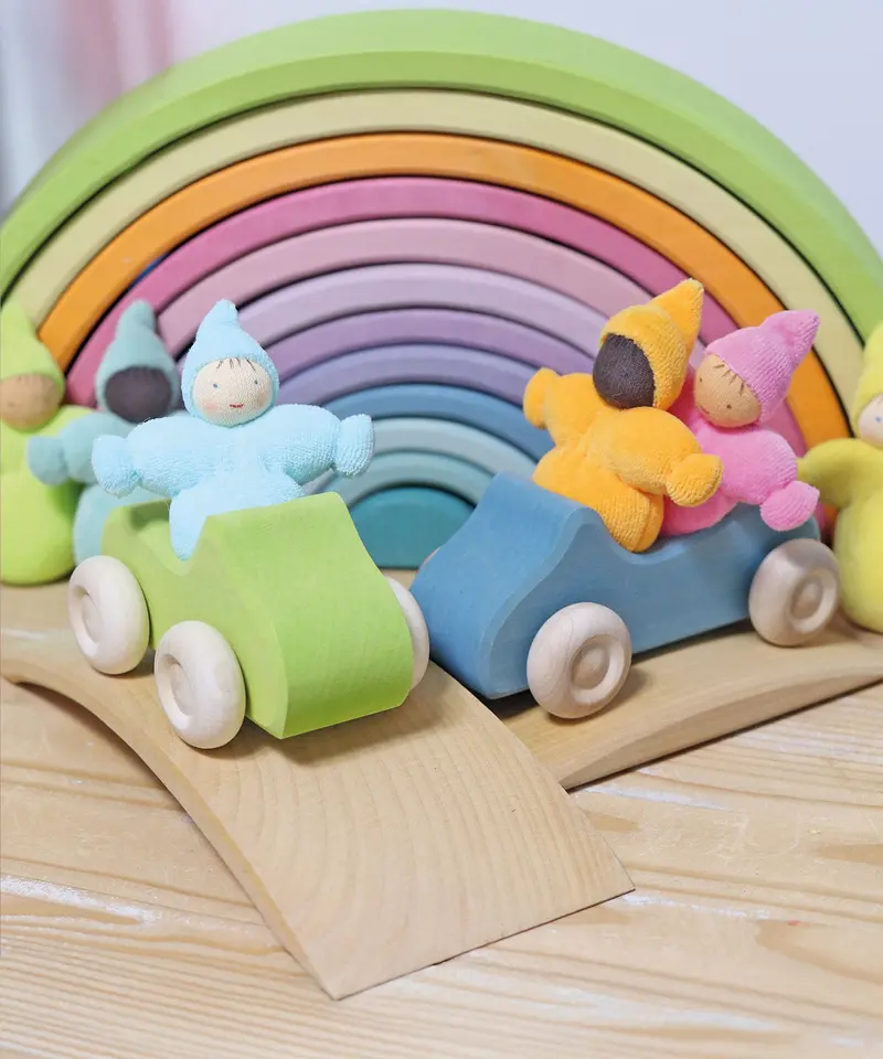 Grimm's 6 Pastel Dwarfs 2
