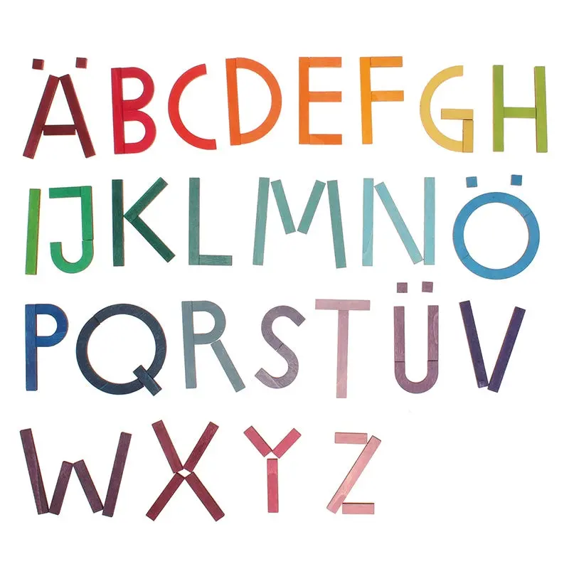 Grimm's Alphabet Letter Shapes 1