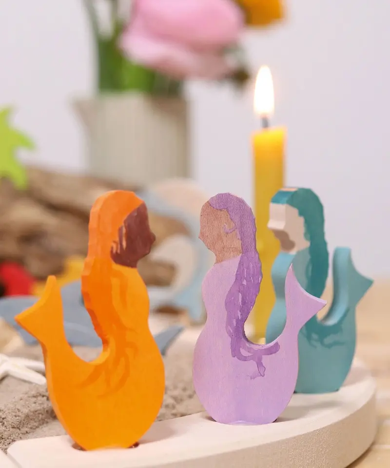 Grimm's Amber Mermaid Decorative Figure 2