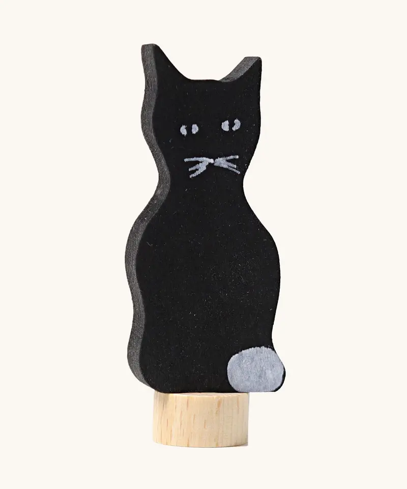 Grimm's Black Cat Decorative Figure 1