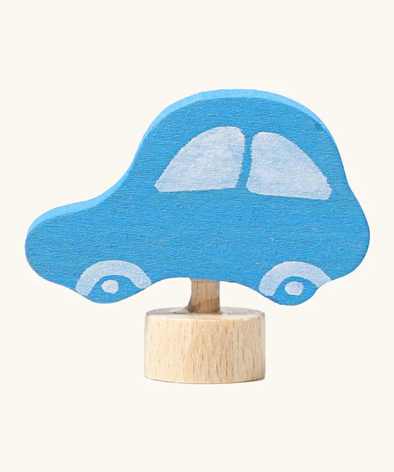 Grimm's Blue Car Decorative Figure 1