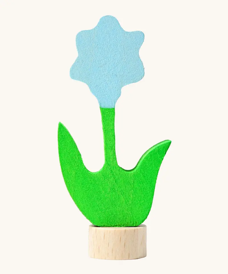 Grimm's Blue Flower Decorative Figure 1