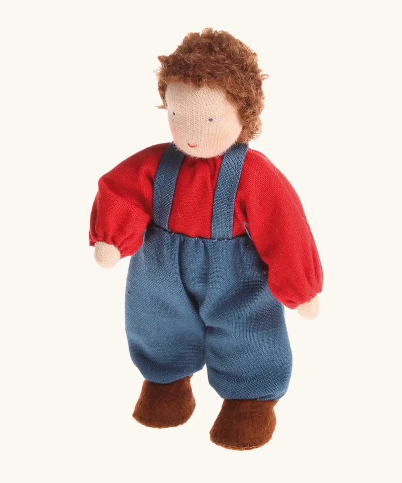 Grimm's Brown Haired Boy Doll 1