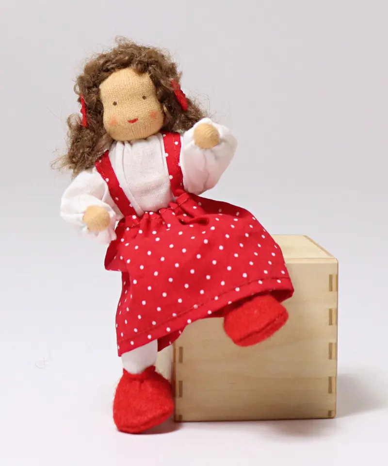 Grimm's Brown Haired Girl Doll 2