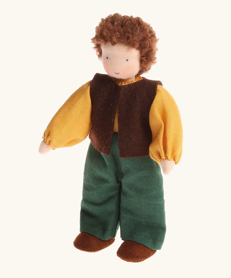 Grimm's Brown Haired Man Doll 1