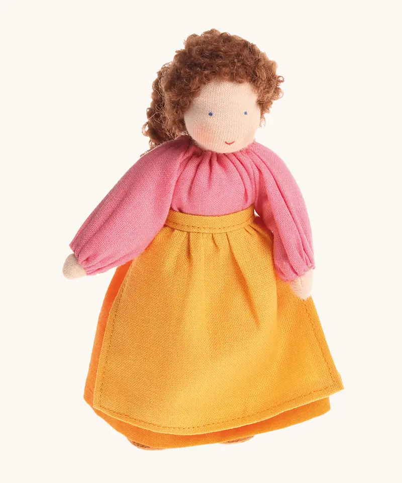 Grimm's Brown Haired Woman Doll 1