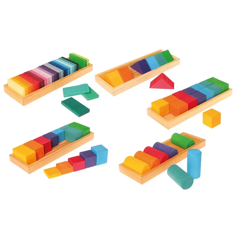 Grimm's Building Set Shapes & Colours 1