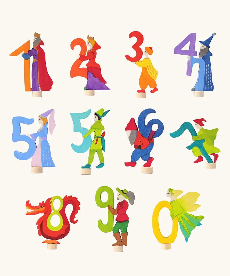 Grimm's Decorative Fairytale Numbers 1