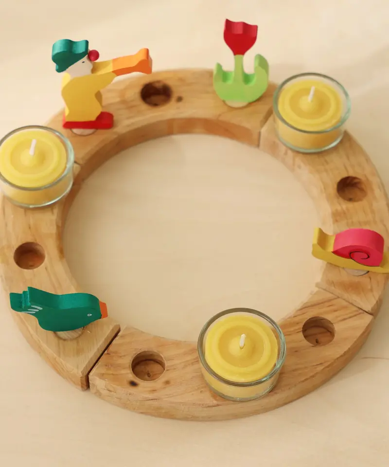 Grimm's Glass Tealight Holders 2