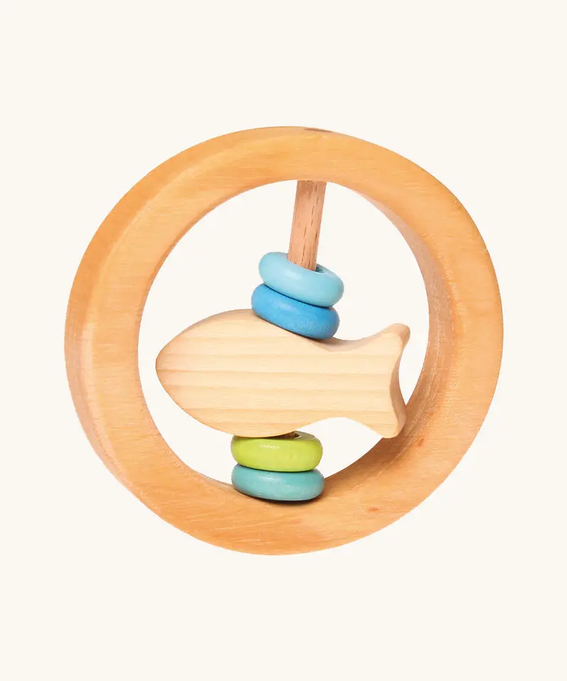 Grimm's Grasping Toy Fish With Discs 1