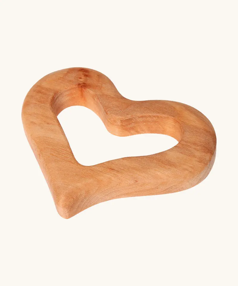 Grimm's Grasping Toy Smooth Heart 1