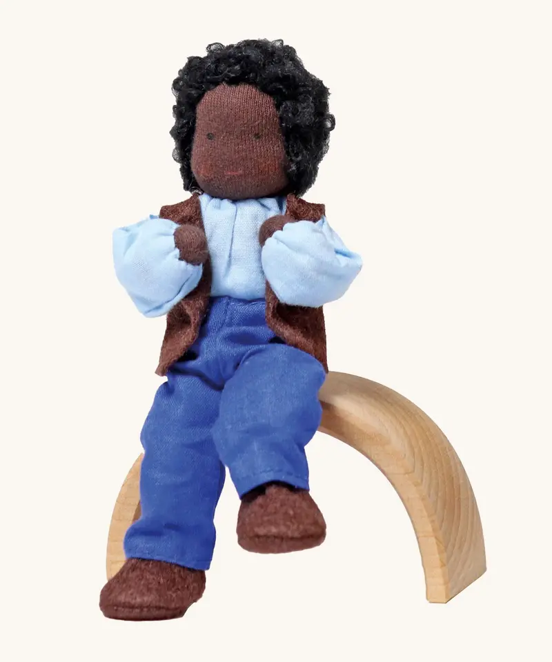 Grimm's Handmade Doll - Mr Ebony 1