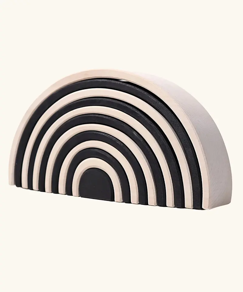 Grimm's Large 12-Piece Monochrome Rainbow 1