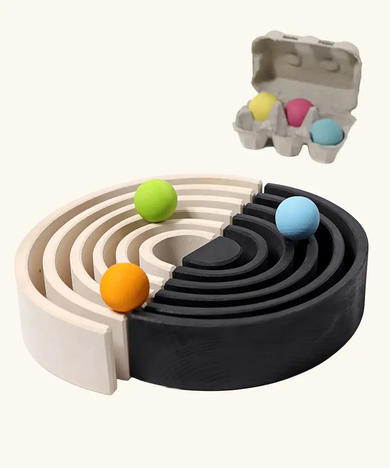 Grimm's Large 12-Piece Monochrome Rainbow 2
