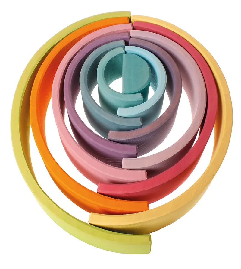 Grimm’S Large 12-Piece Pastel Rainbow 2