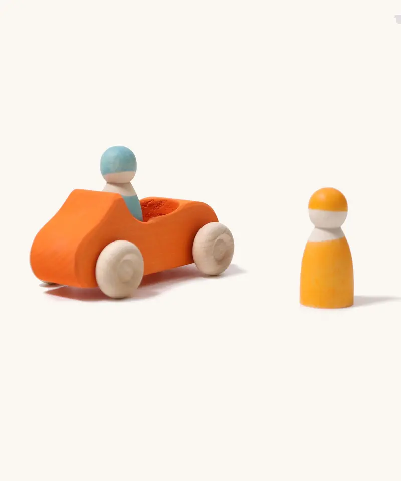 Grimm's Large Convertible Car - Orange 1