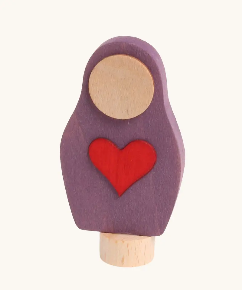 Grimm's Matryoshka Heart Decorative Figure 1