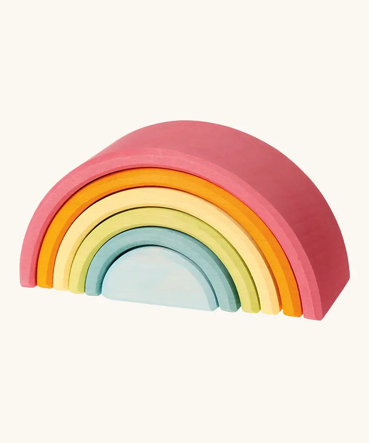 Grimm's Medium 6-Piece Pastel Rainbow 1
