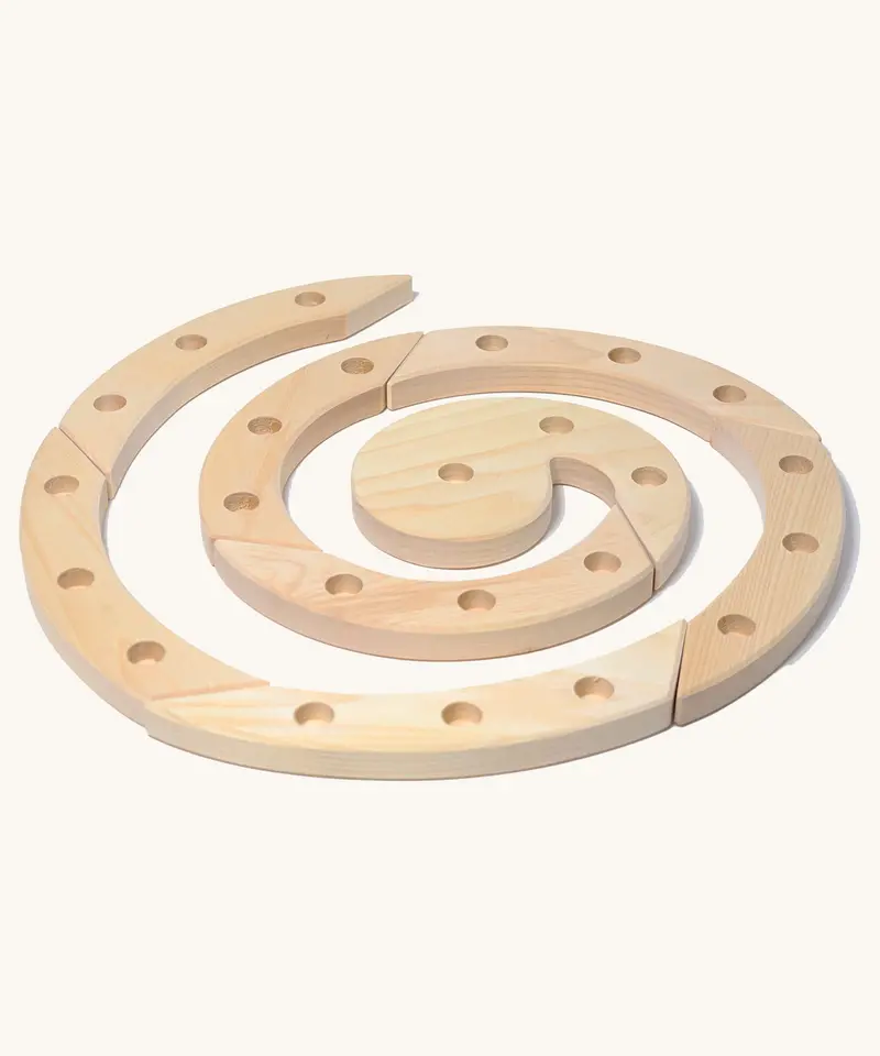 Grimm's Natural Wooden Celebration Spiral 1