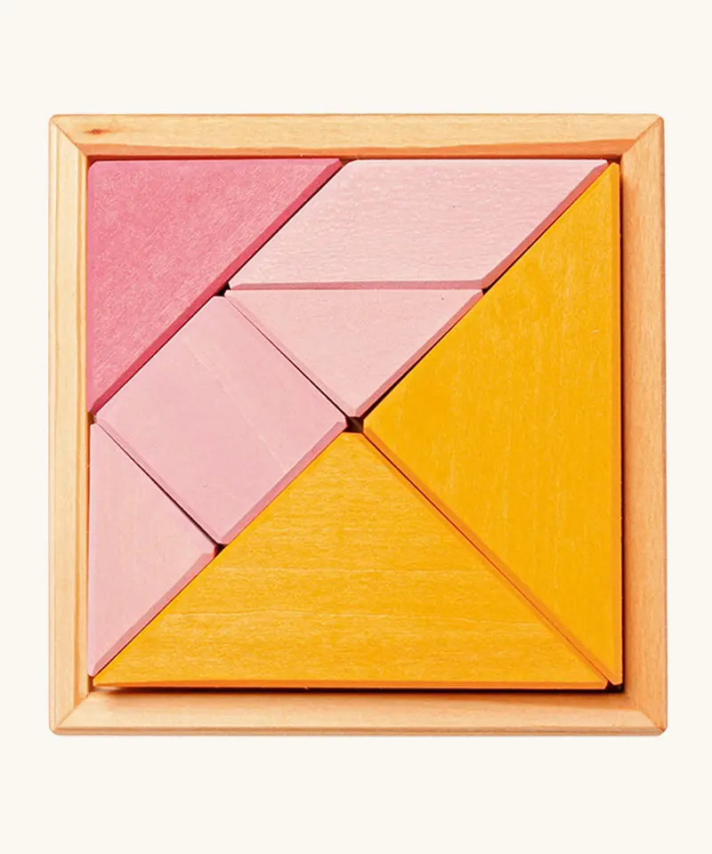 Grimm's Orange & Pink Tangram 1