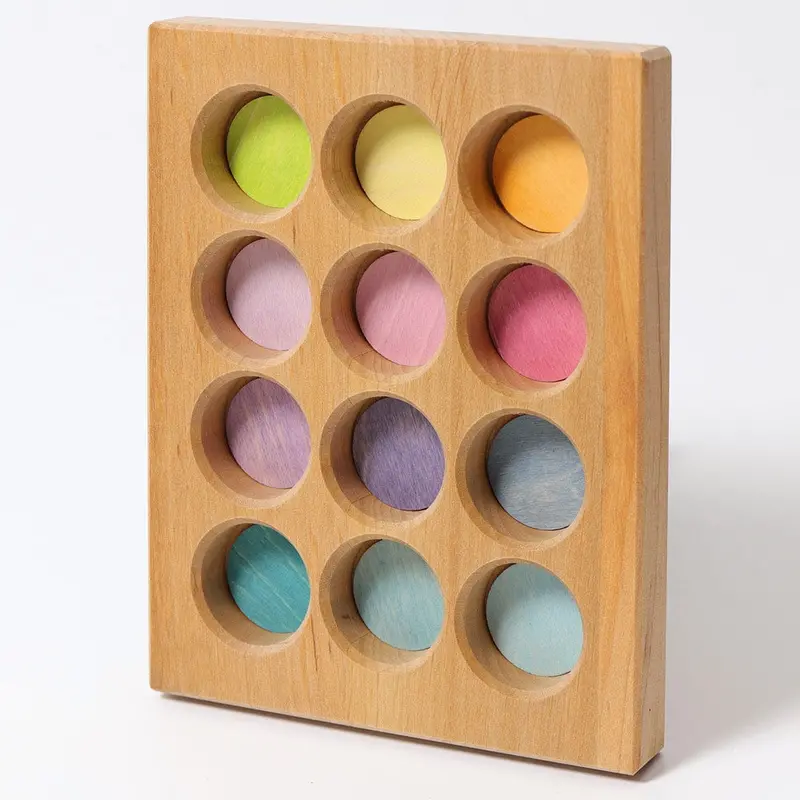 Grimm's Pastel Sorting Board 1