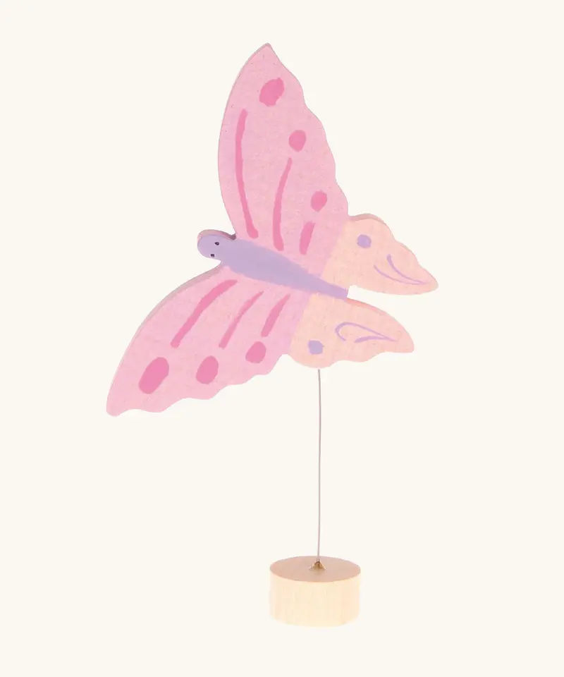 Grimm's Pink Butterfly Decorative Figure 1