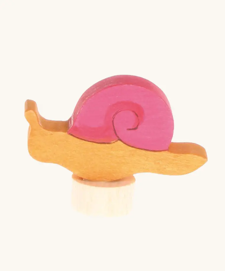 Grimm's Pink Snail Decorative Figure 1