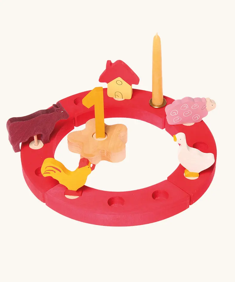 Grimm's Red 12-Hole Celebration Ring 2