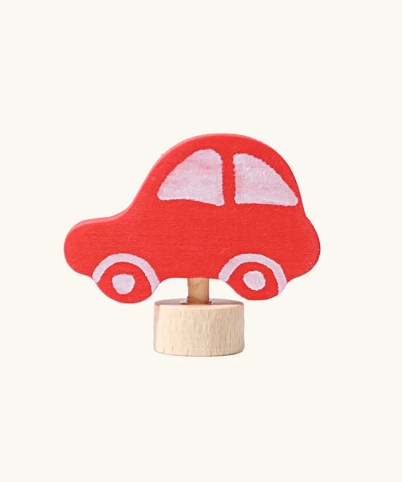 Grimm's Red Car Decorative Figure 1