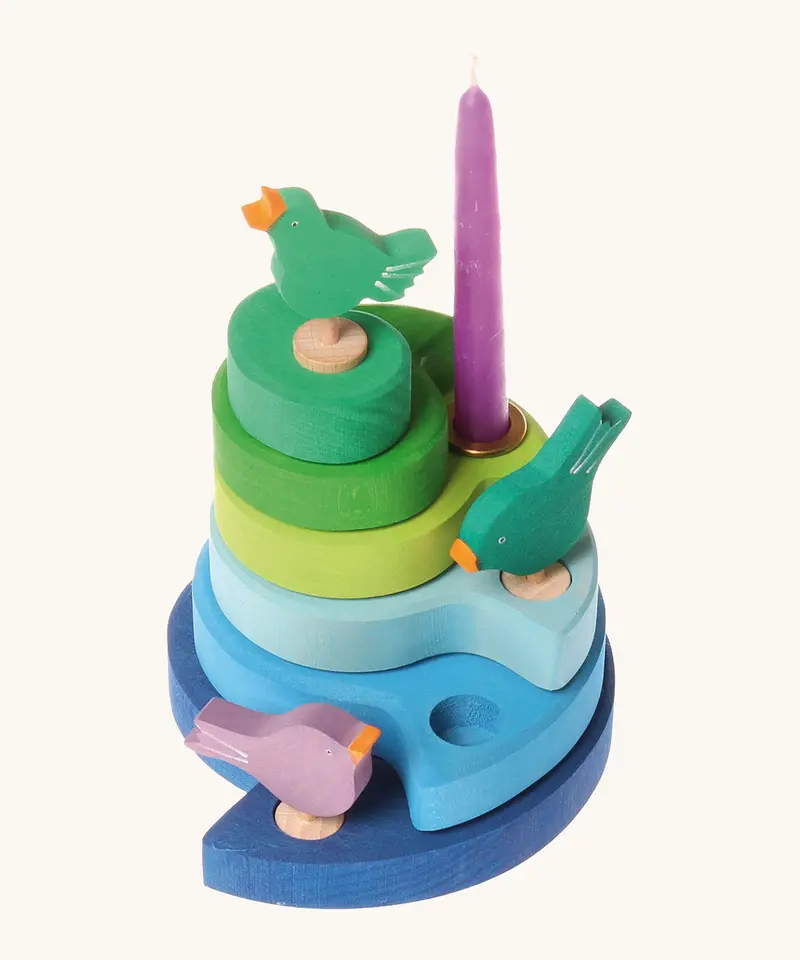 Grimm's Sitting Bird Decorative Figure 2