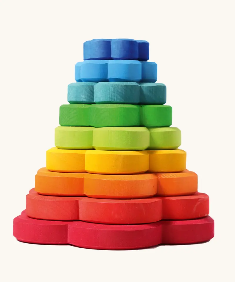 Grimm's Stacking Flowers Tower 1