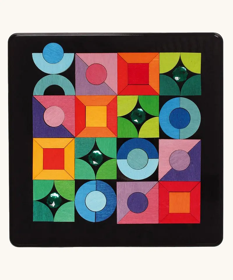 Grimm's Triangle, Square, Circle Magnet Puzzle 1