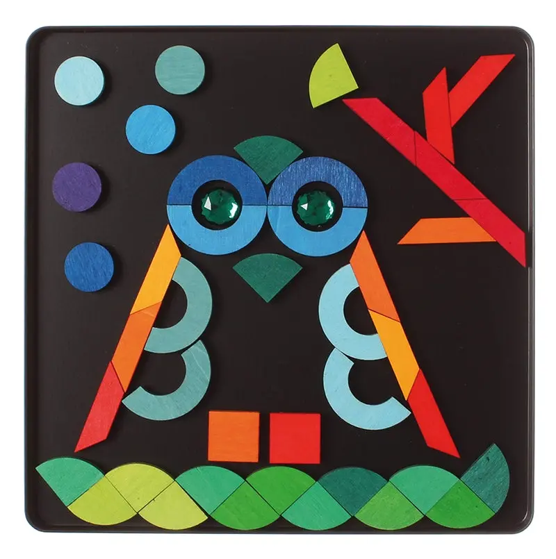 Grimm's Triangle, Square, Circle Magnet Puzzle 2