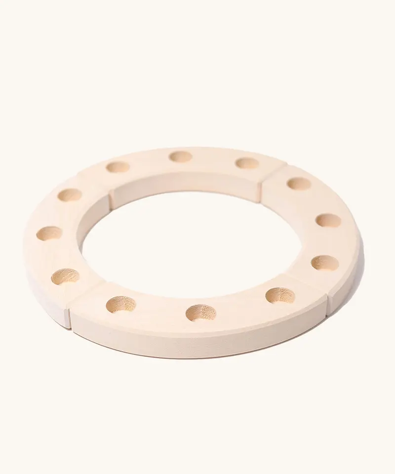 Grimm's White 12-Hole Celebration Ring 1