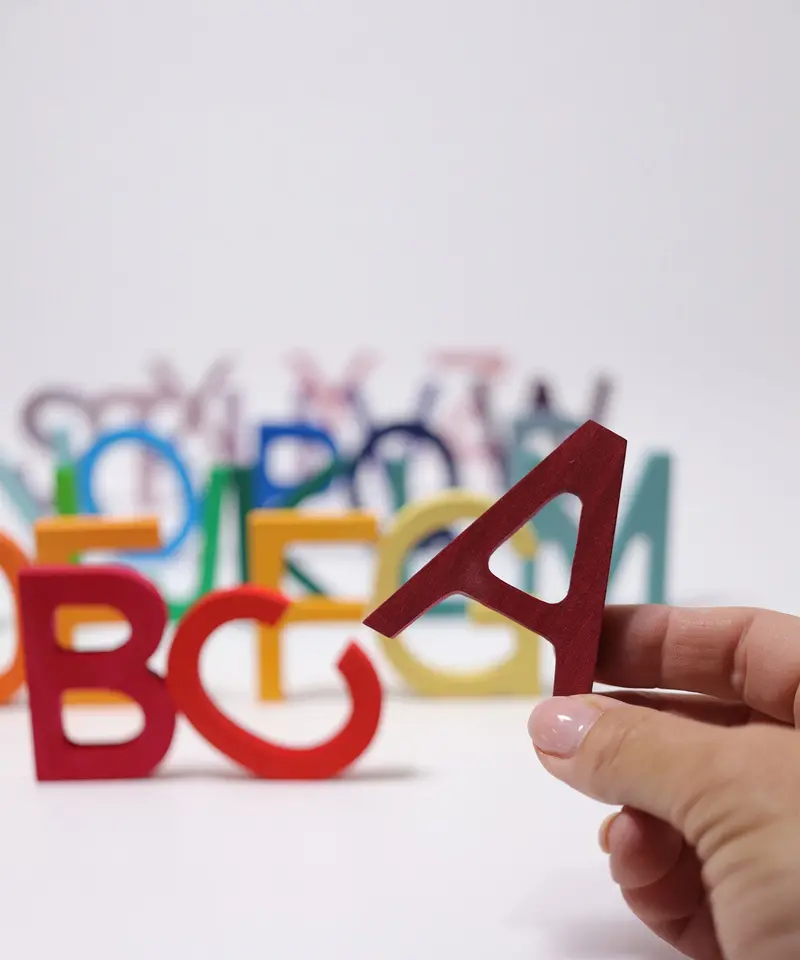 Grimm's Wooden School Letters 2