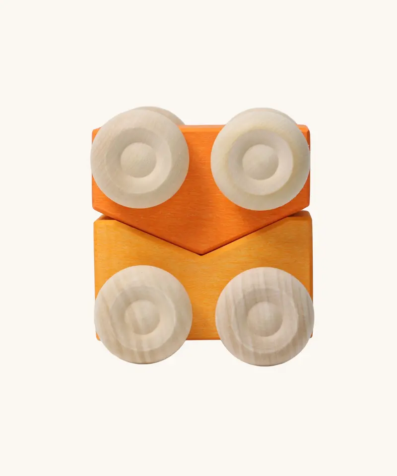 Grimm's Wooden Stacking Cars 2